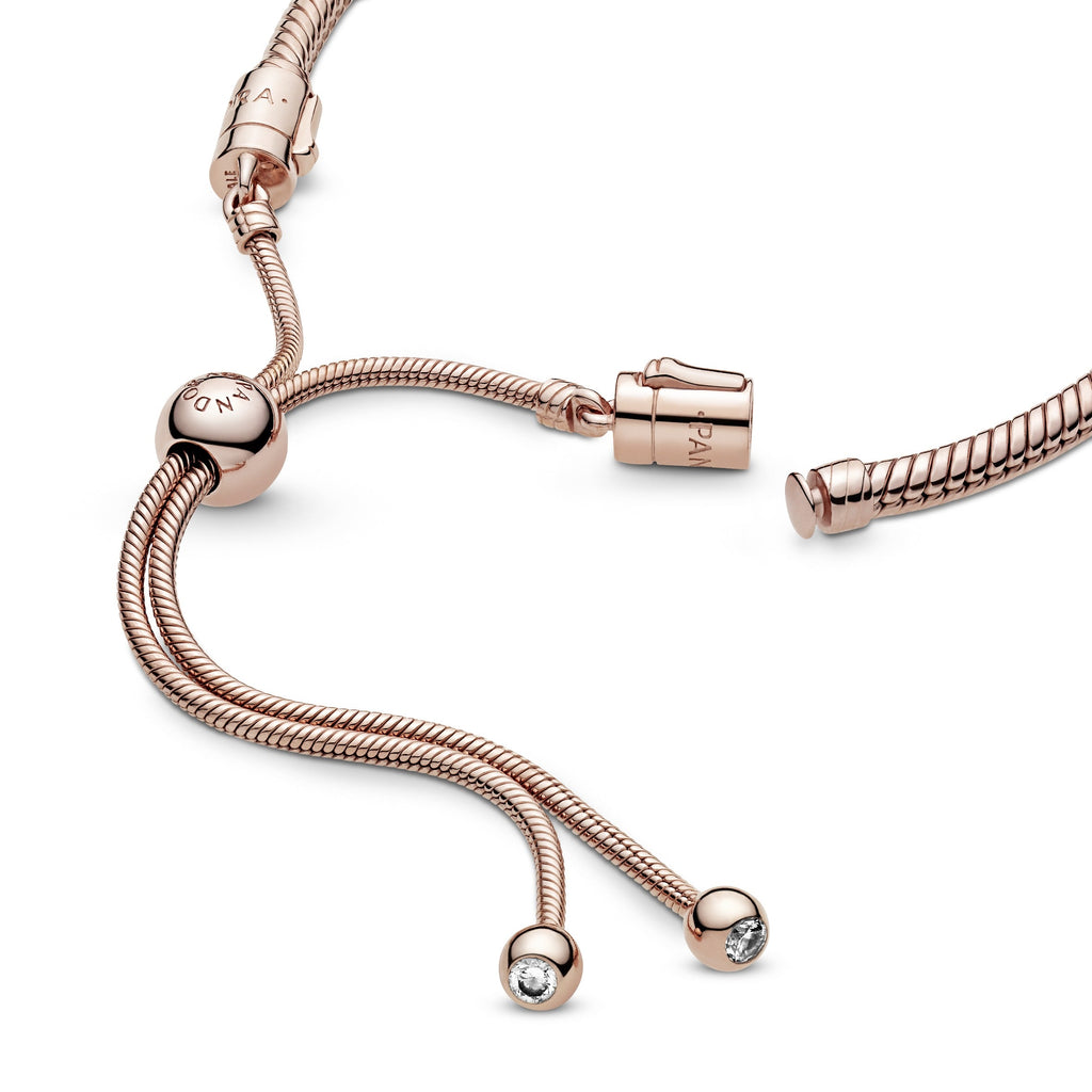 Pandora Moments Snake Chain Slider Bracelet