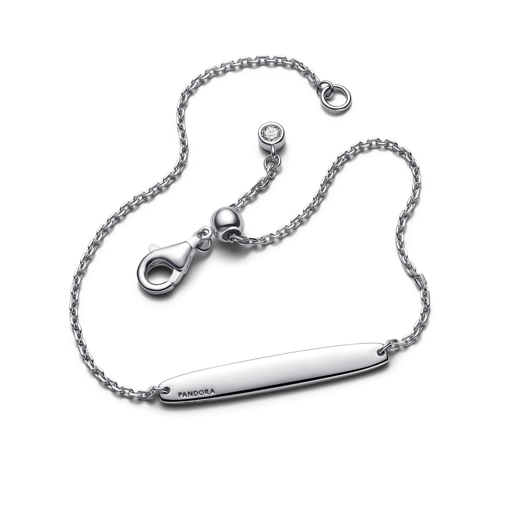 Engravable Bar Chain Bracelet