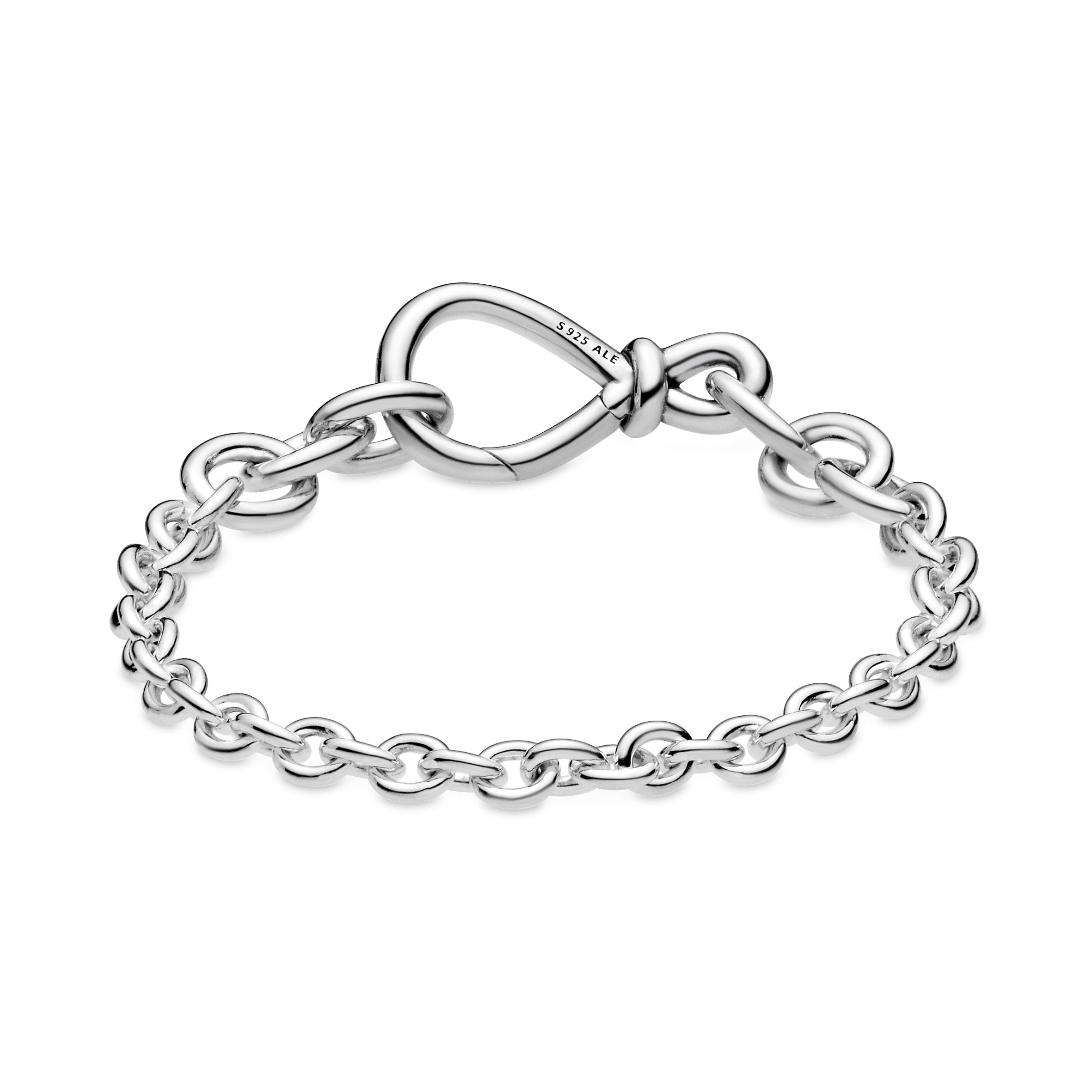Chunky Infinity Knot Chain Bracelet