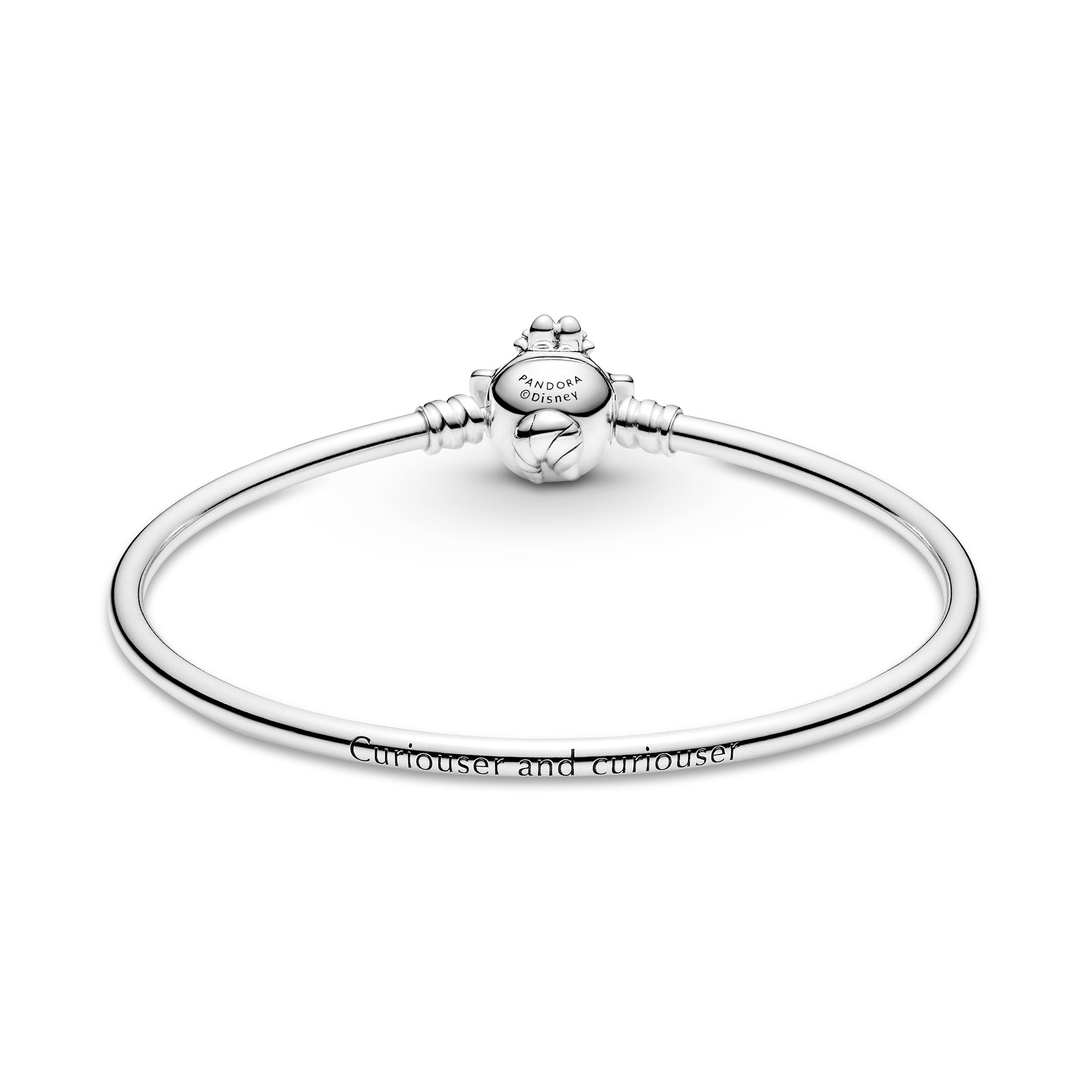 Disney Alice in Wonderland Cheshire Cat Clasp Pandora Moments Bangle