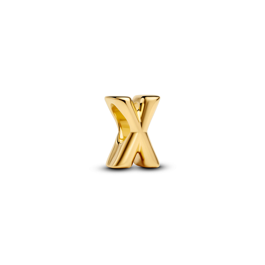 Letter X Alphabet Charm