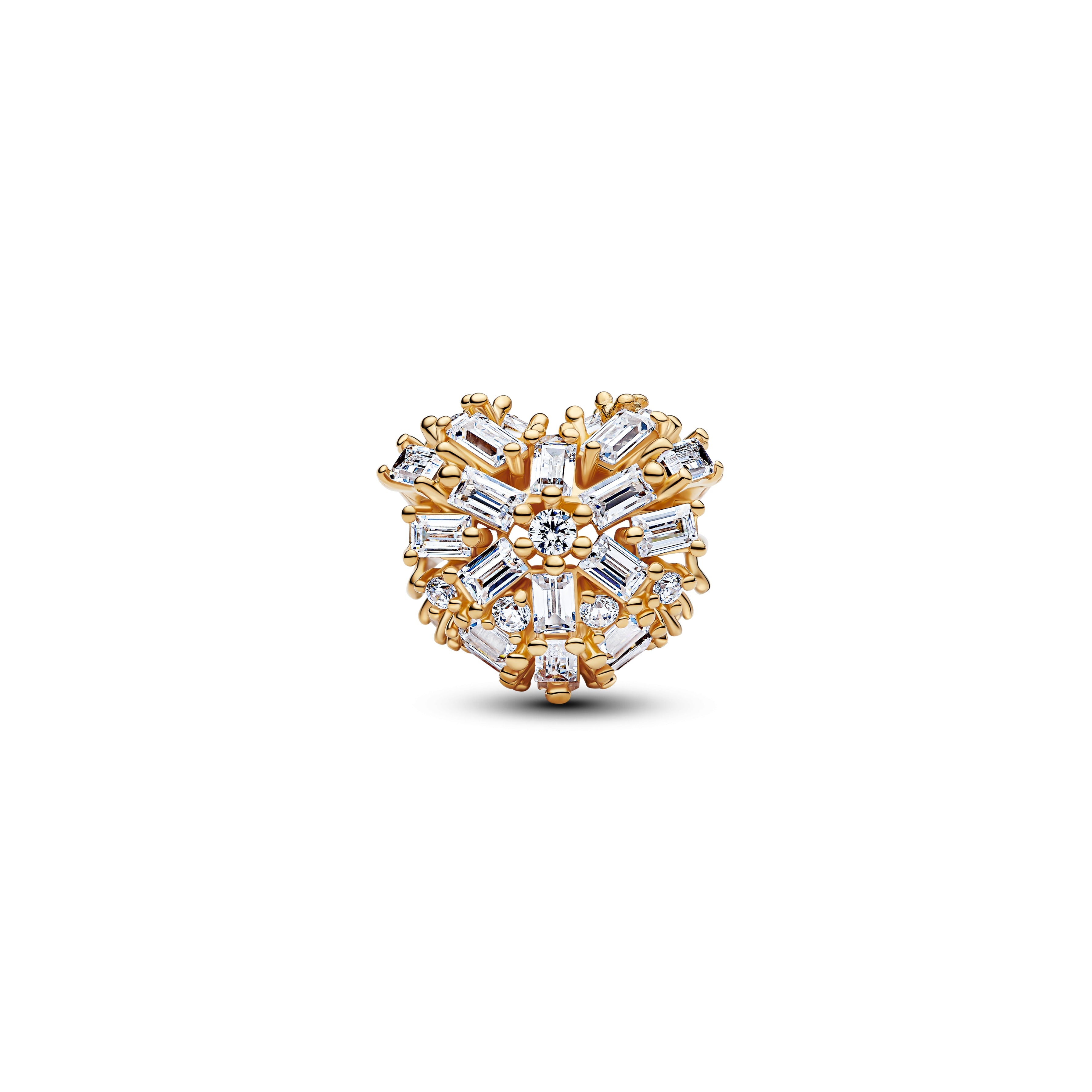 Sparkling Heart Charm