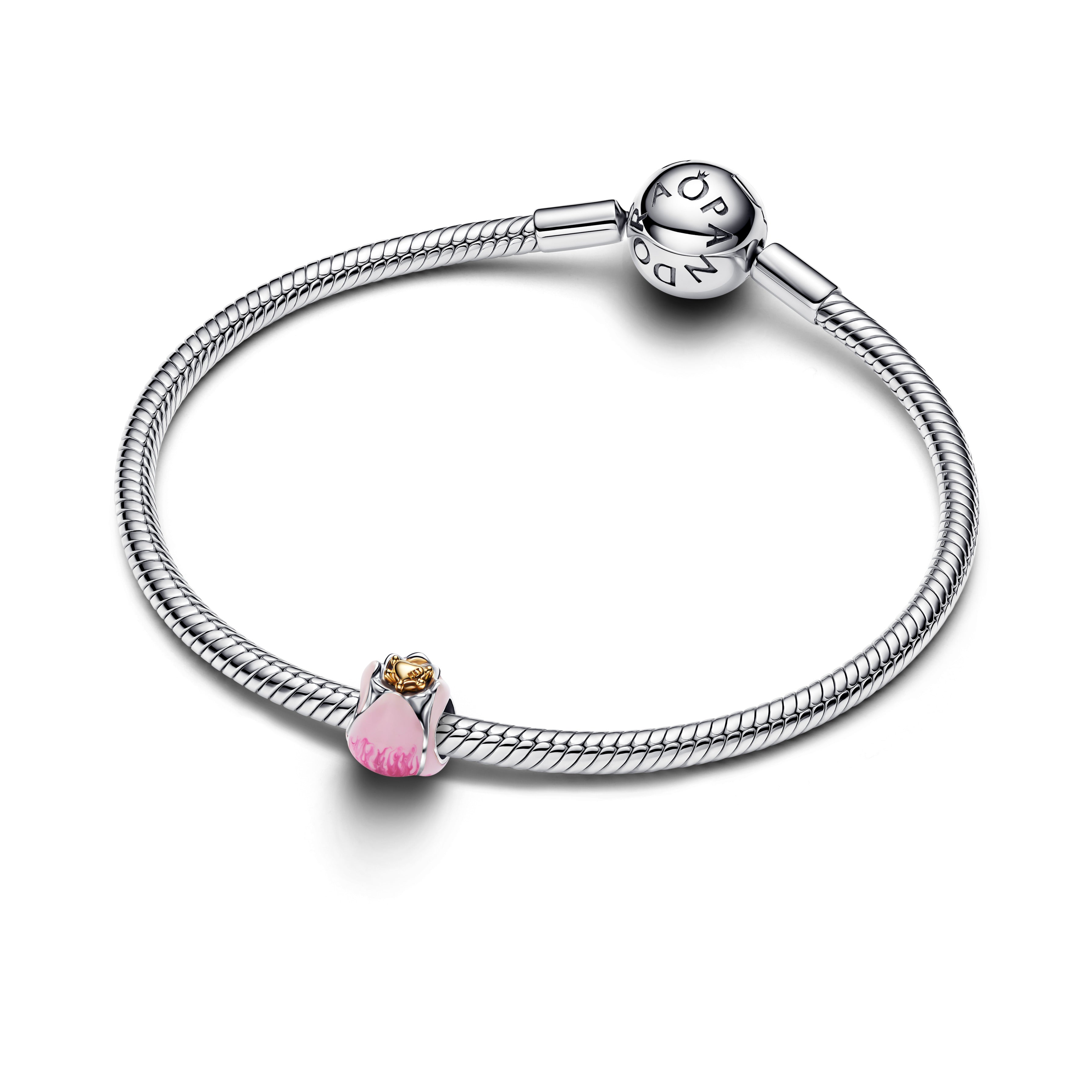 Pink Tulip Charm