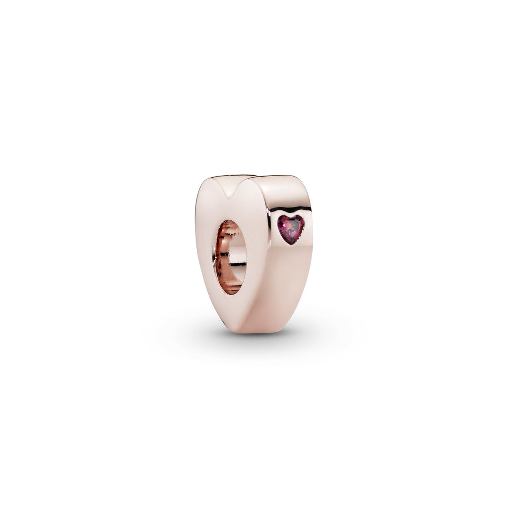 Red Heart You & Me Spacer Charm