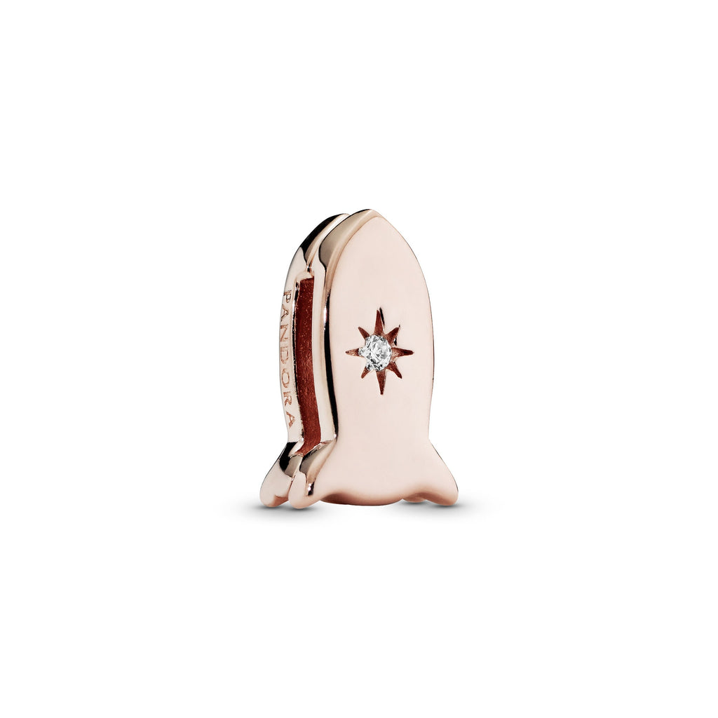 Pandora Reflexions Space Rocket Clip Charm