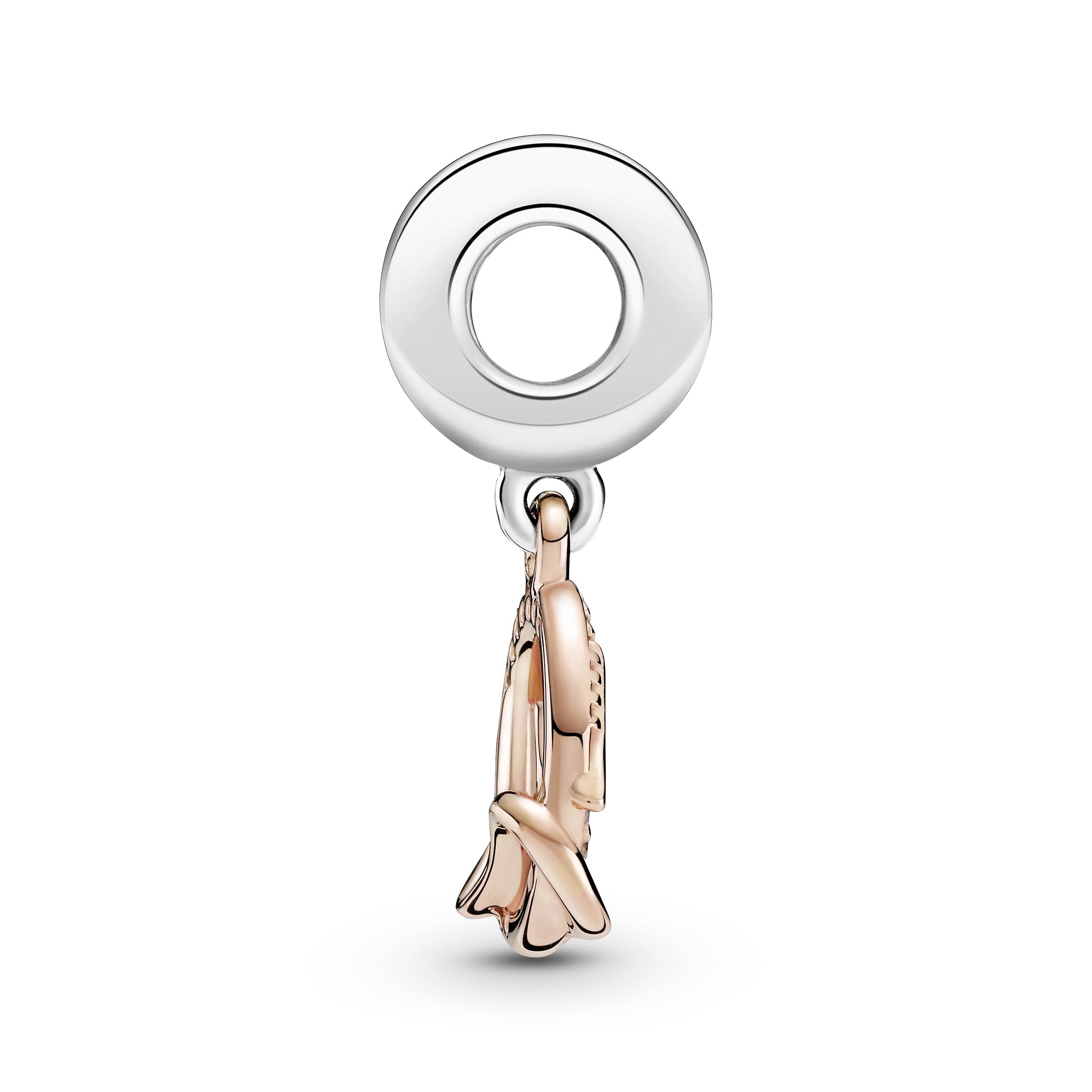 Two-tone Mum Dangle Charm