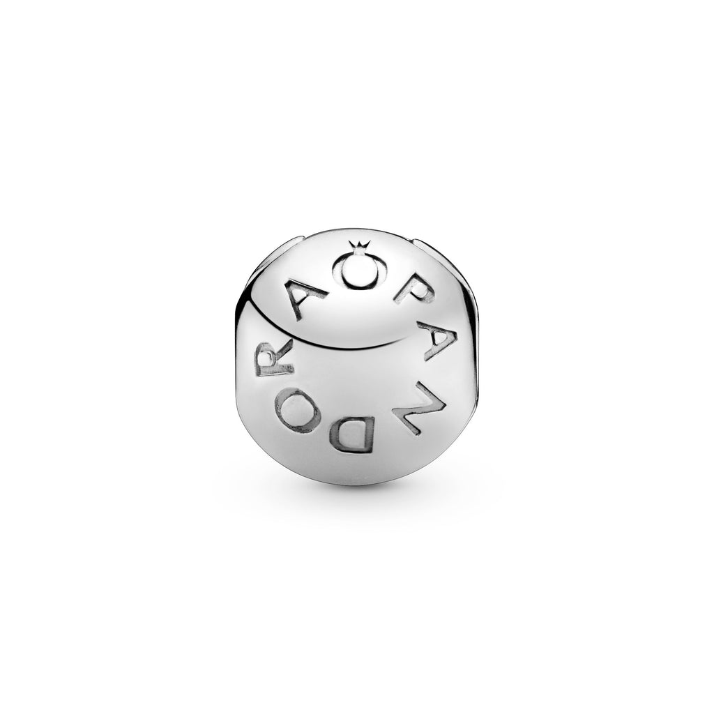 Pandora Logo Clip Charm