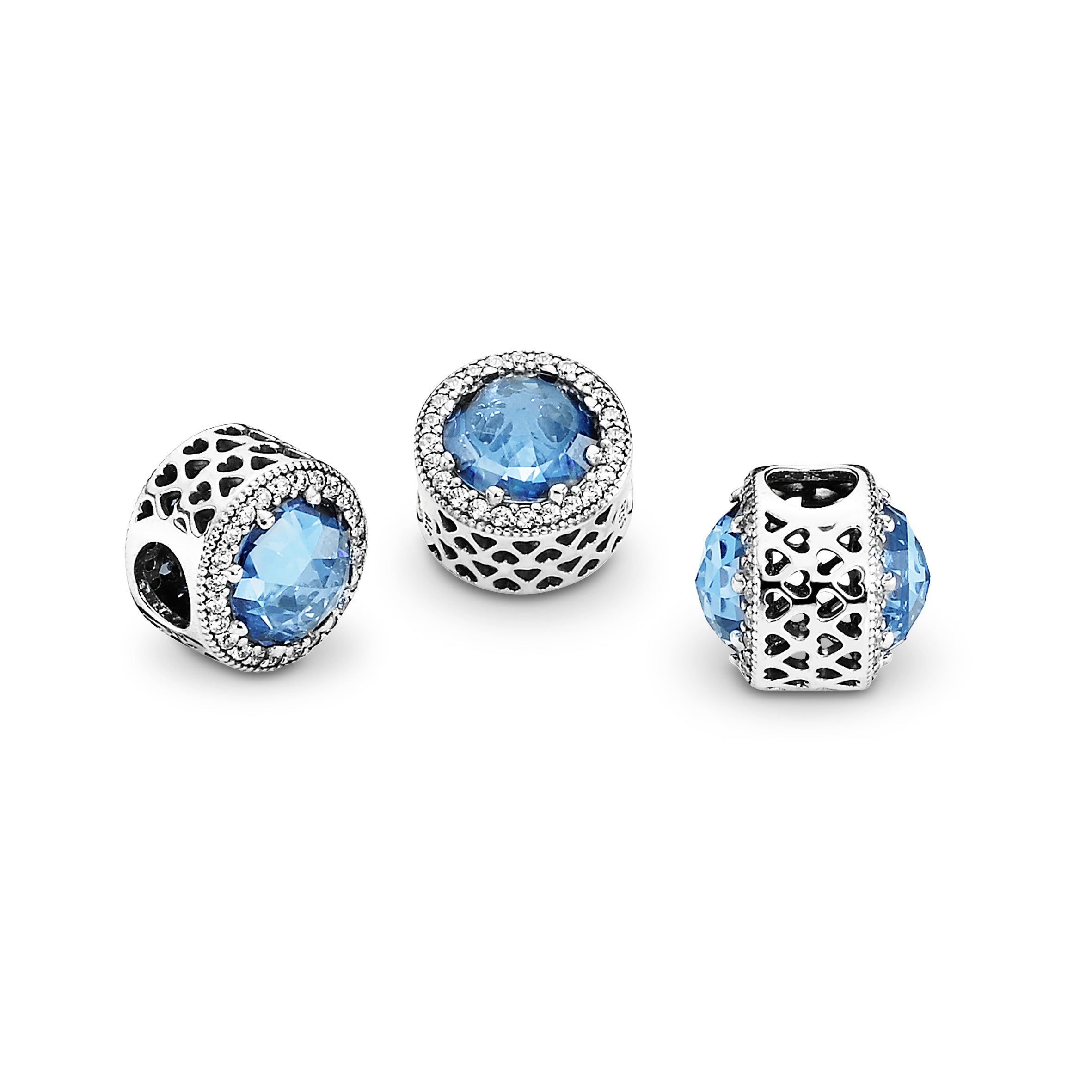 Sparkling Sky Blue Charm