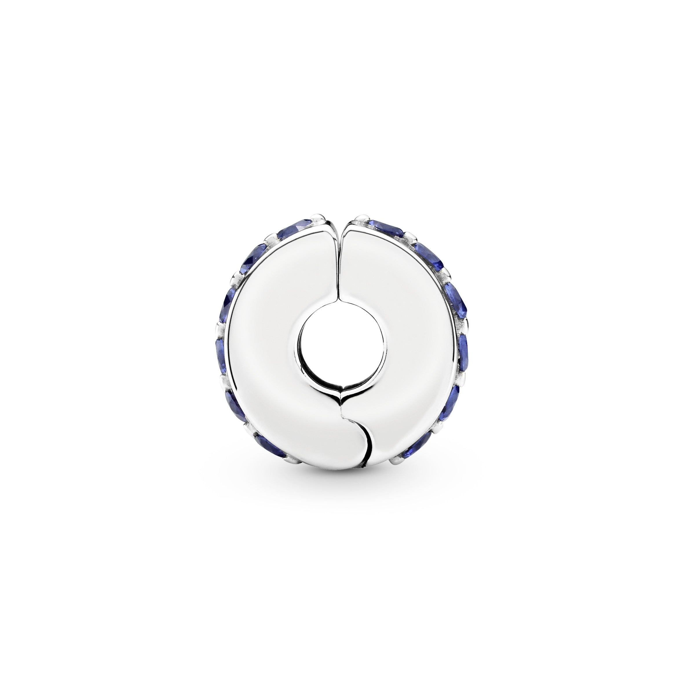 Blue Sparkle Clip Charm