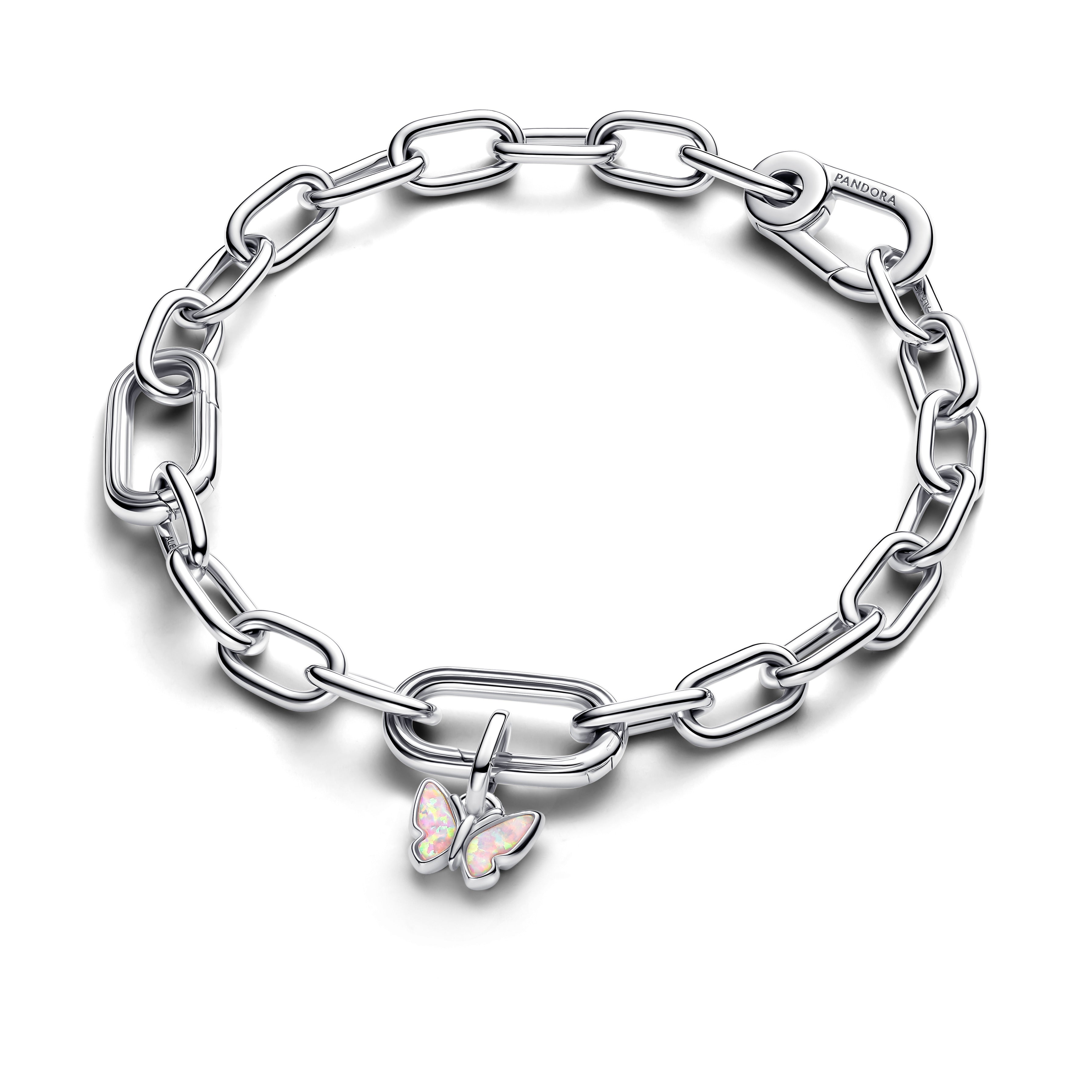 Pink Butterfly Mini Dangle Charm