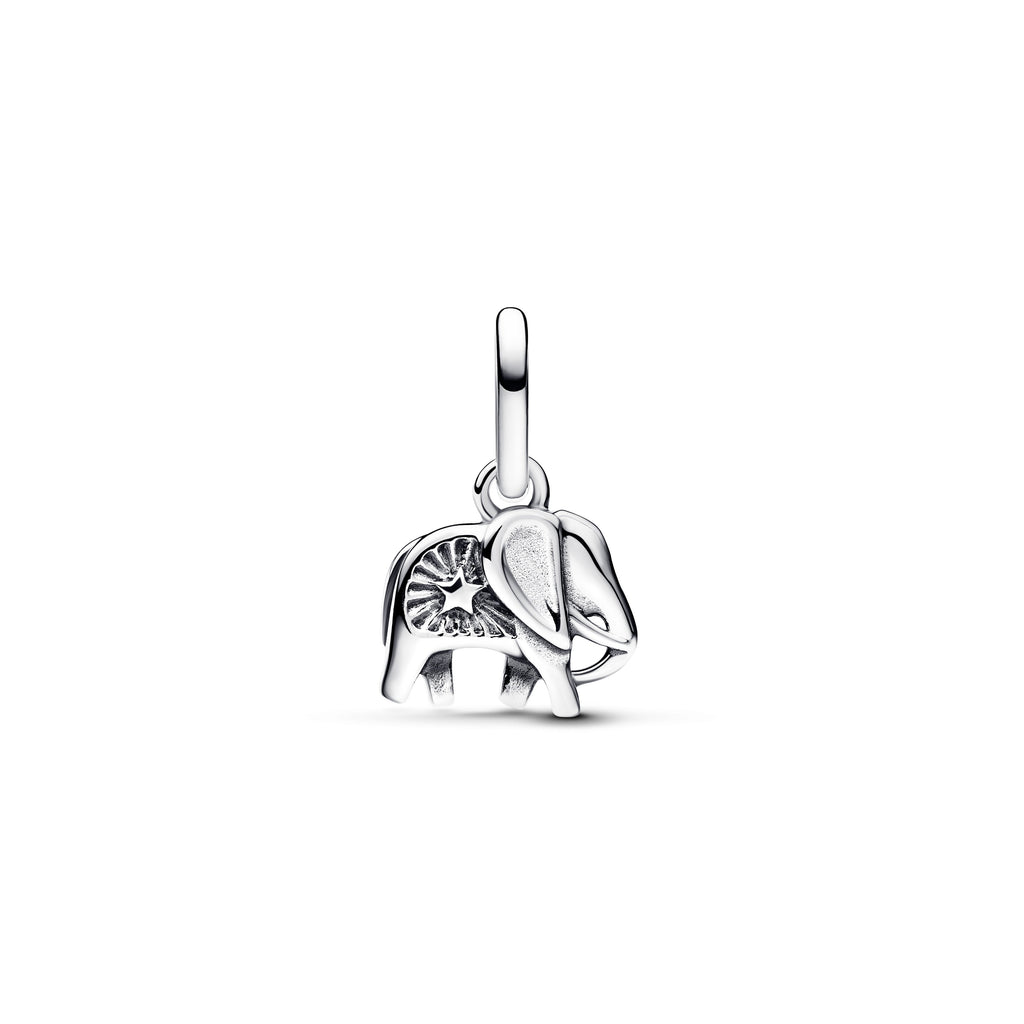 Turquoise-colored Elephant Mini Dangle Charm