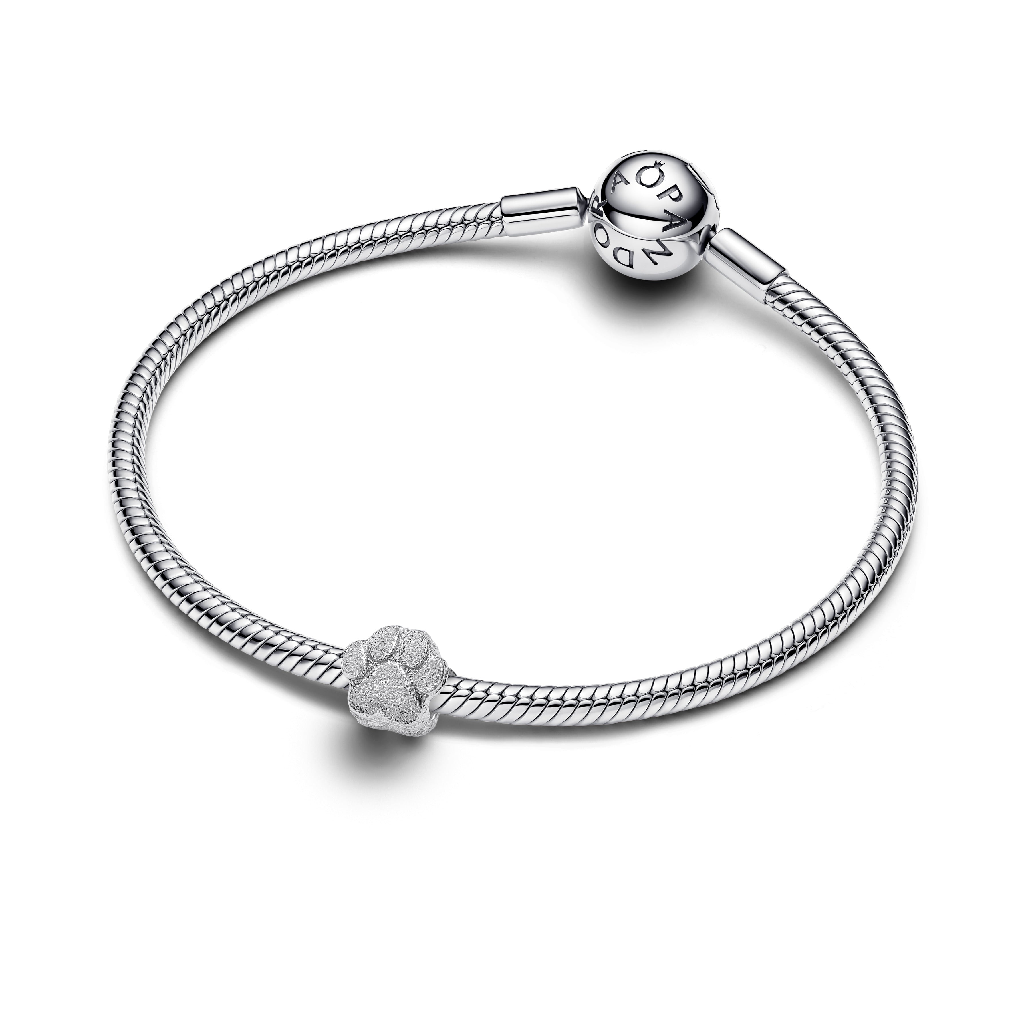 Textured Paw Mini Charm