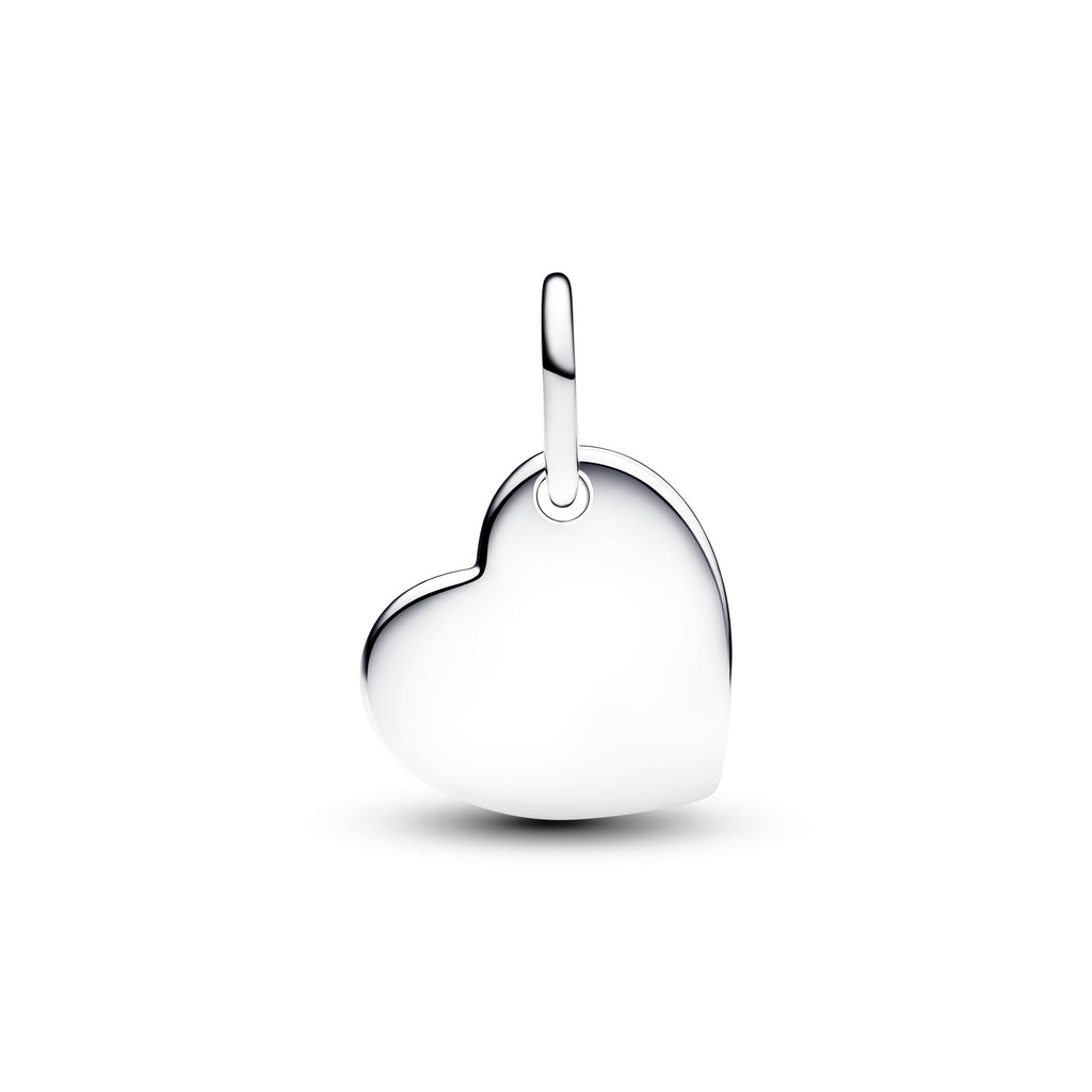 May Engravable Heart Green Stone Dangle Charm