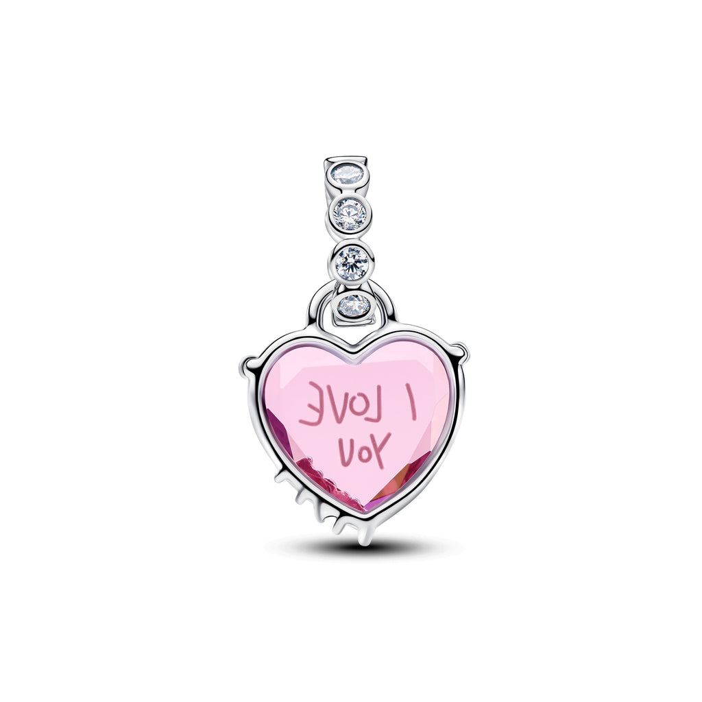 I Love You Mom Dangle Charm