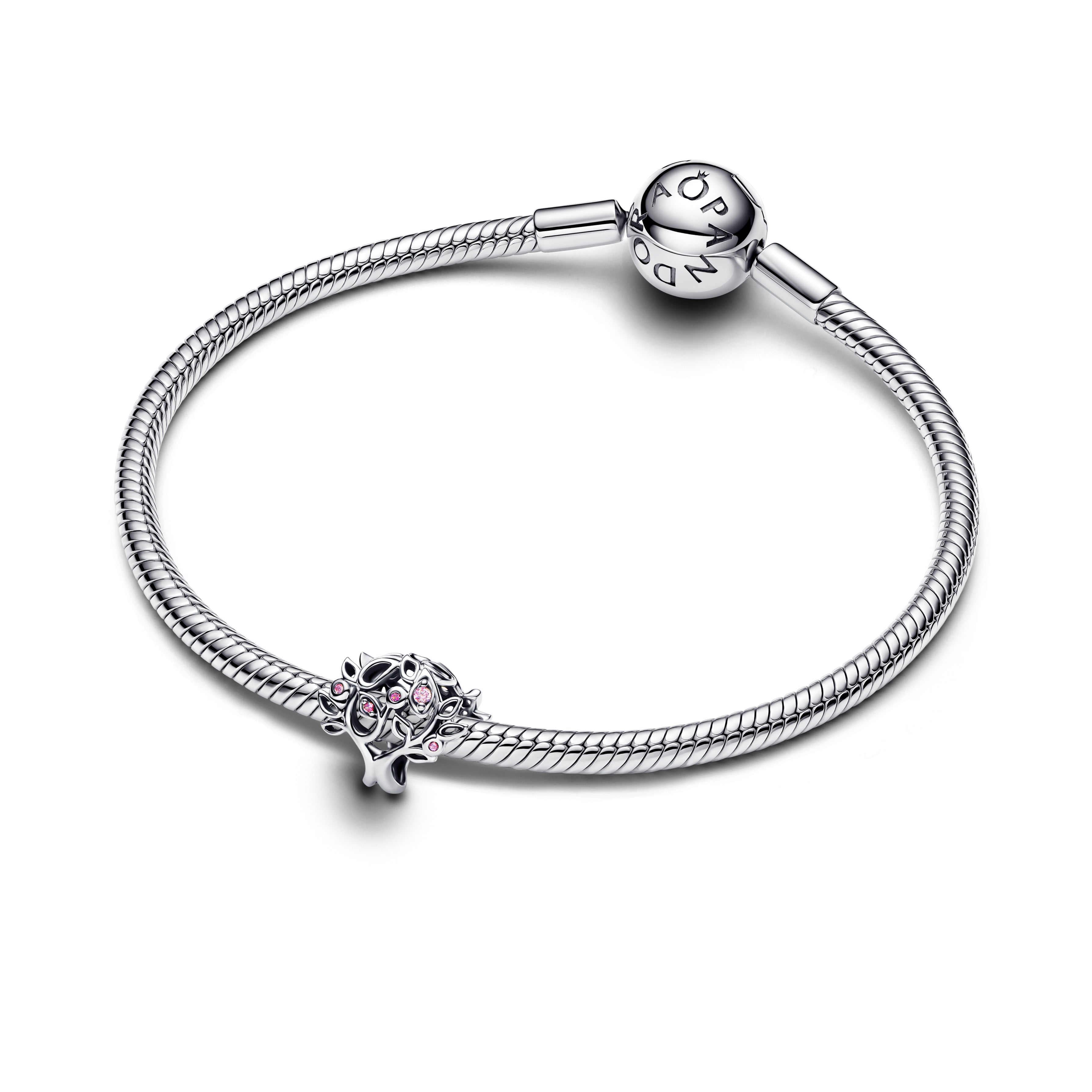 Family Tree Openwork Charm