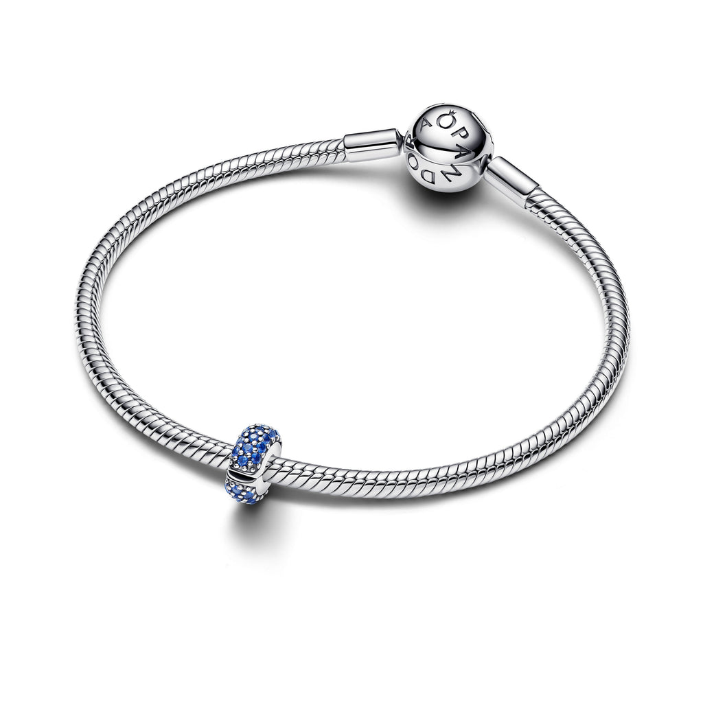 Royal Blue Stone Clip Charm