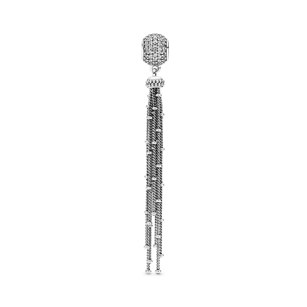 Pavé & Tassel Dangle Charm