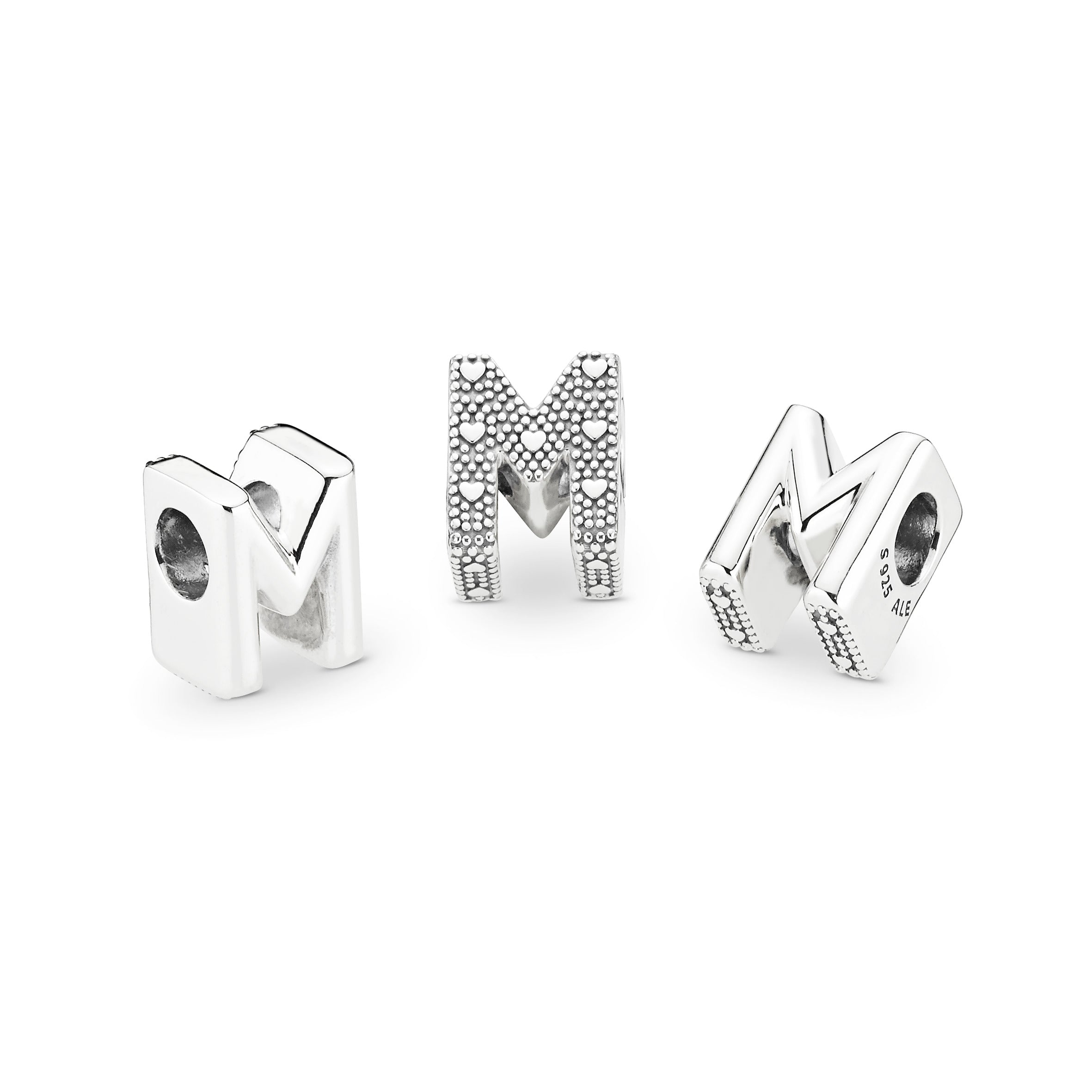 Letter M Alphabet Charm