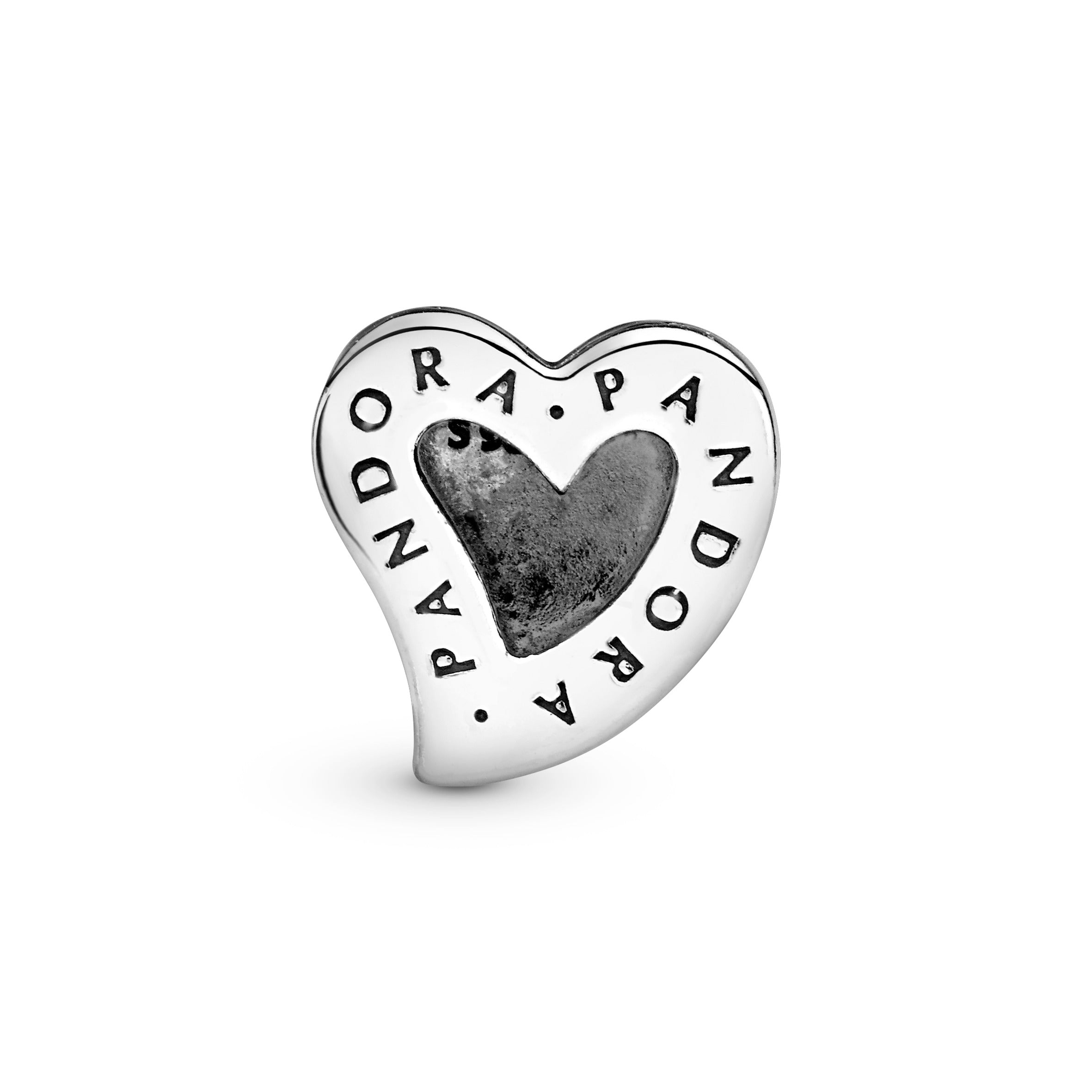 Asymmetrical Heart Clip Charm