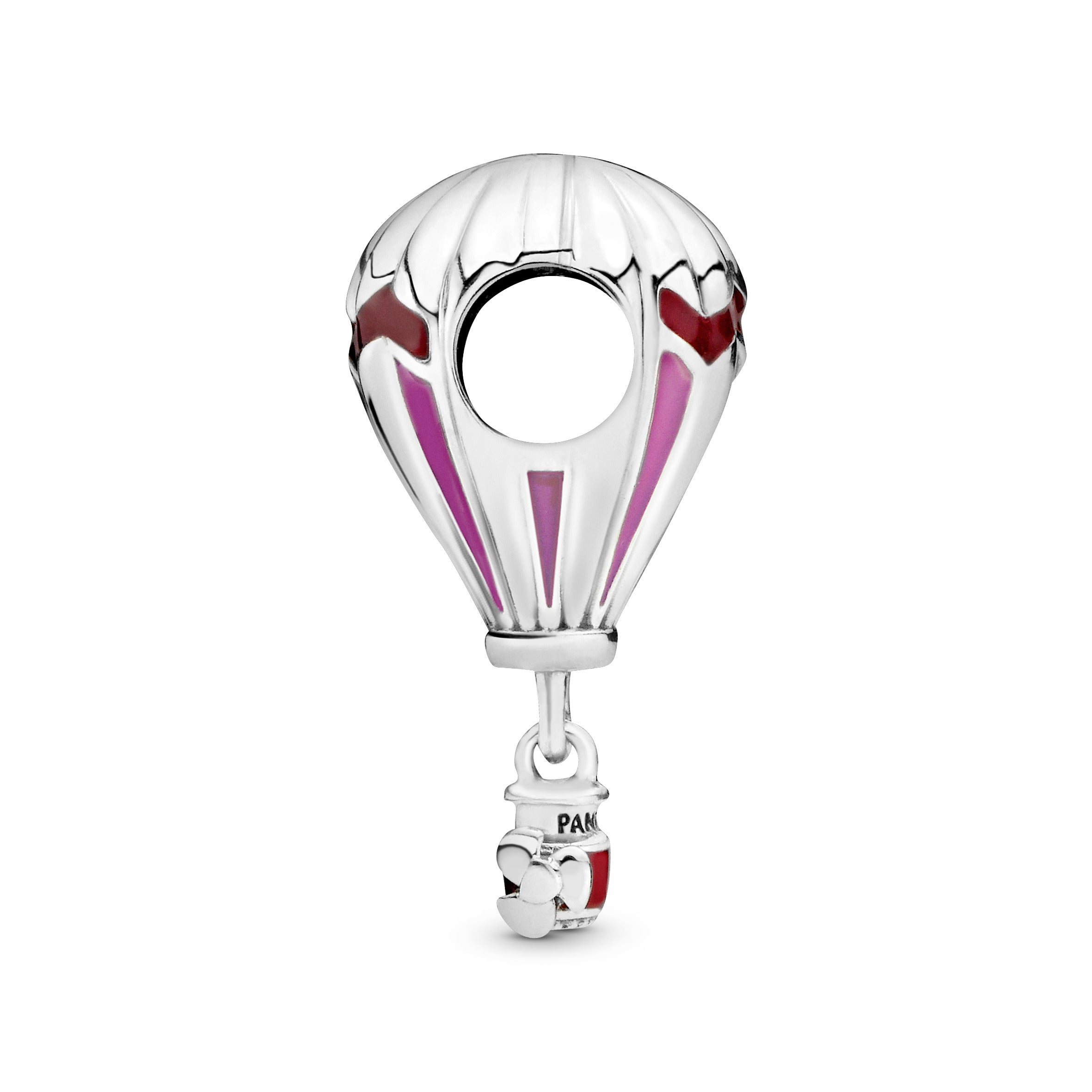 Red Hot Air Balloon Travel Charm