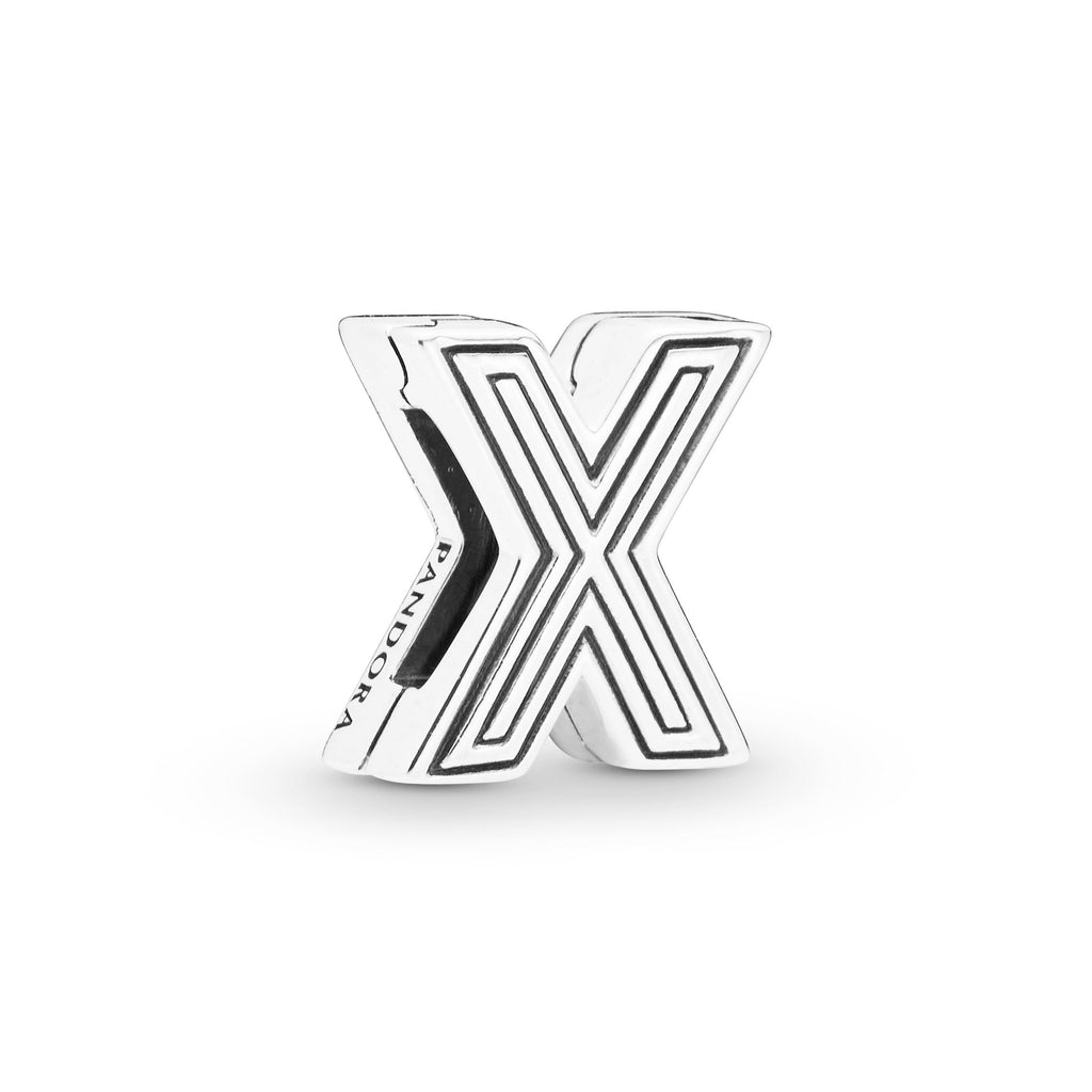 Pandora Reflexions Letter X Clip Charm