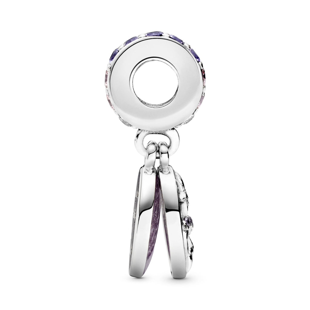 Glittering Infinity Hearts & Stars Dangle Charm