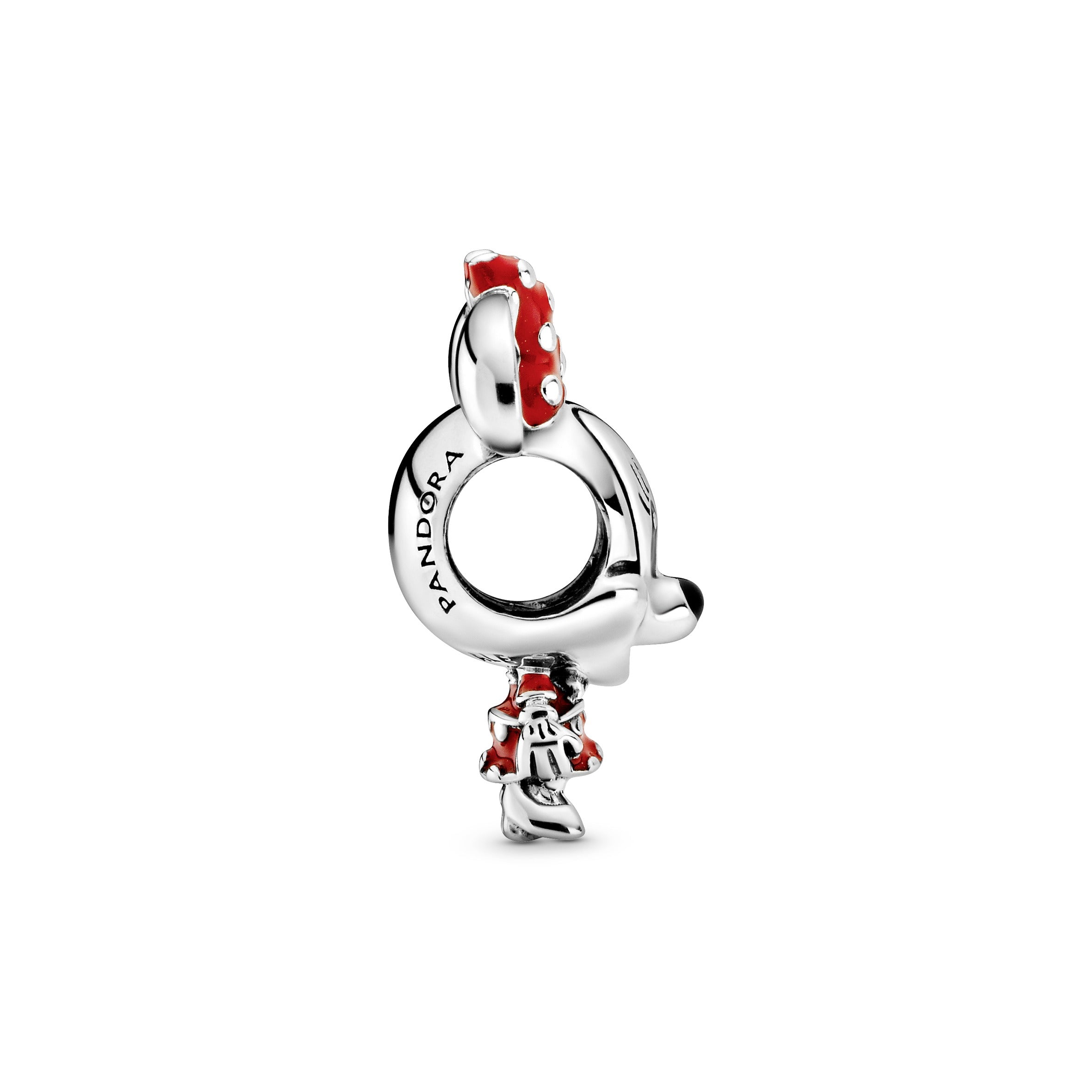Disney Minnie Mouse Dotted Dress & Bow Charm