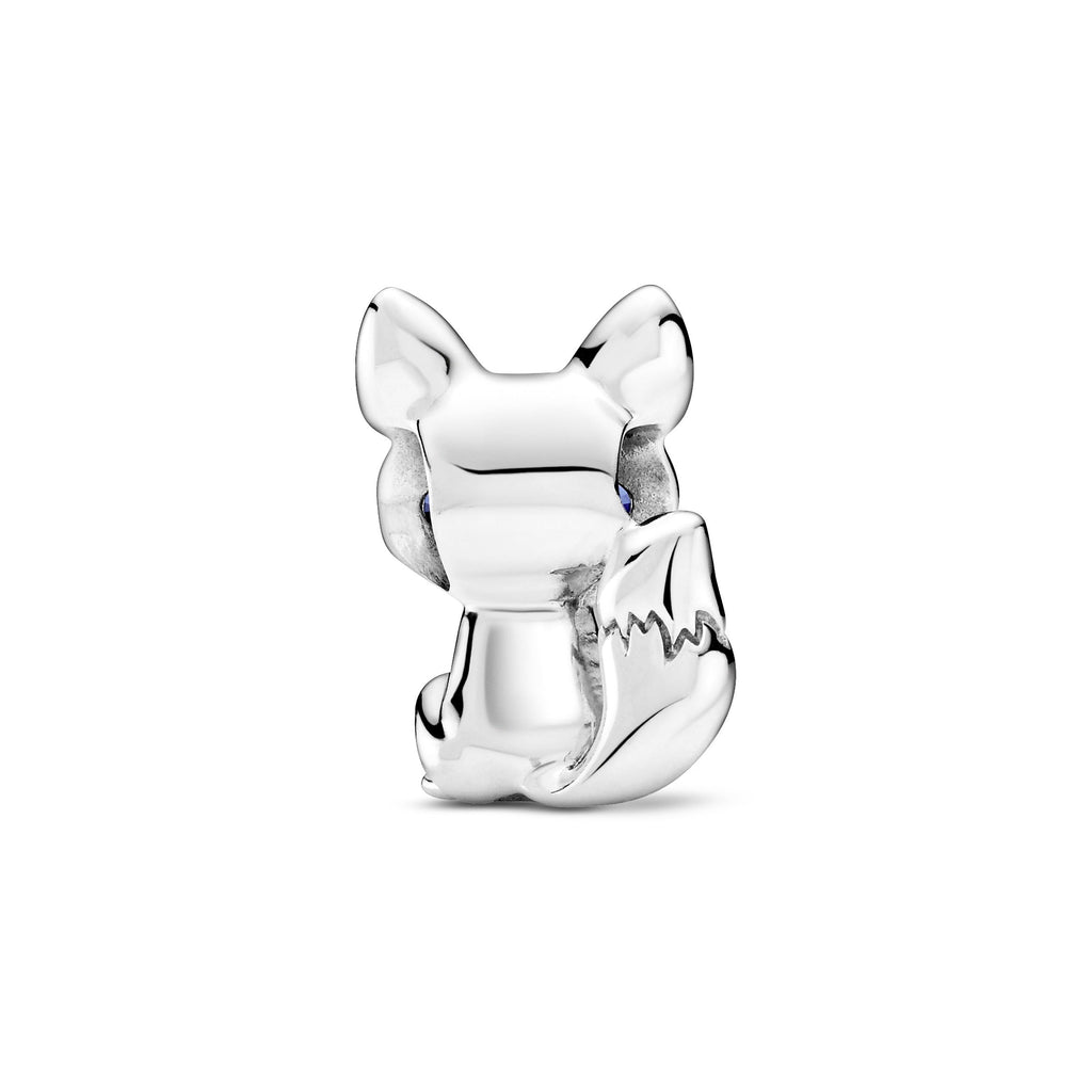 Blue-Eyed Fox Charm