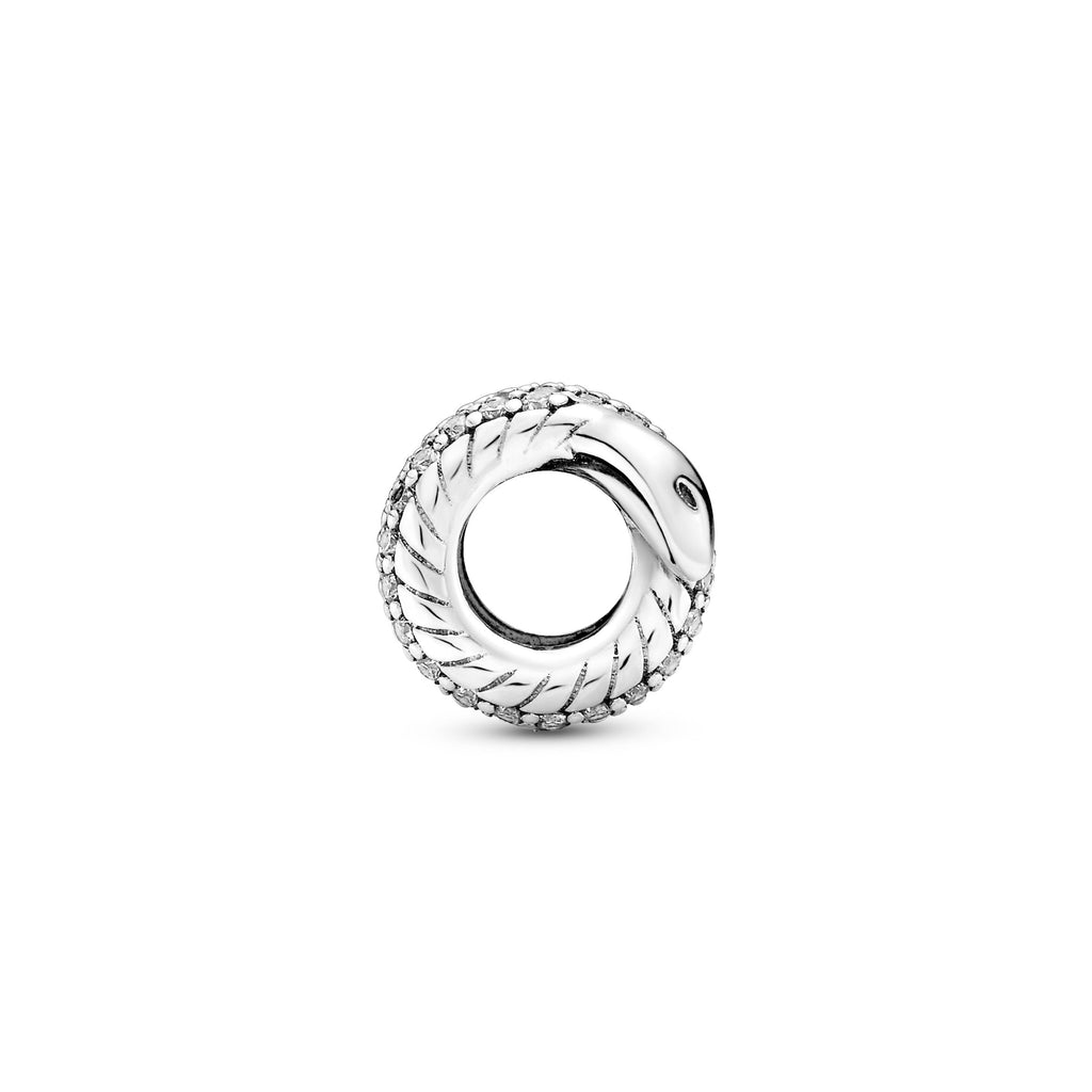 Sparkling Wrapped Snake Charm