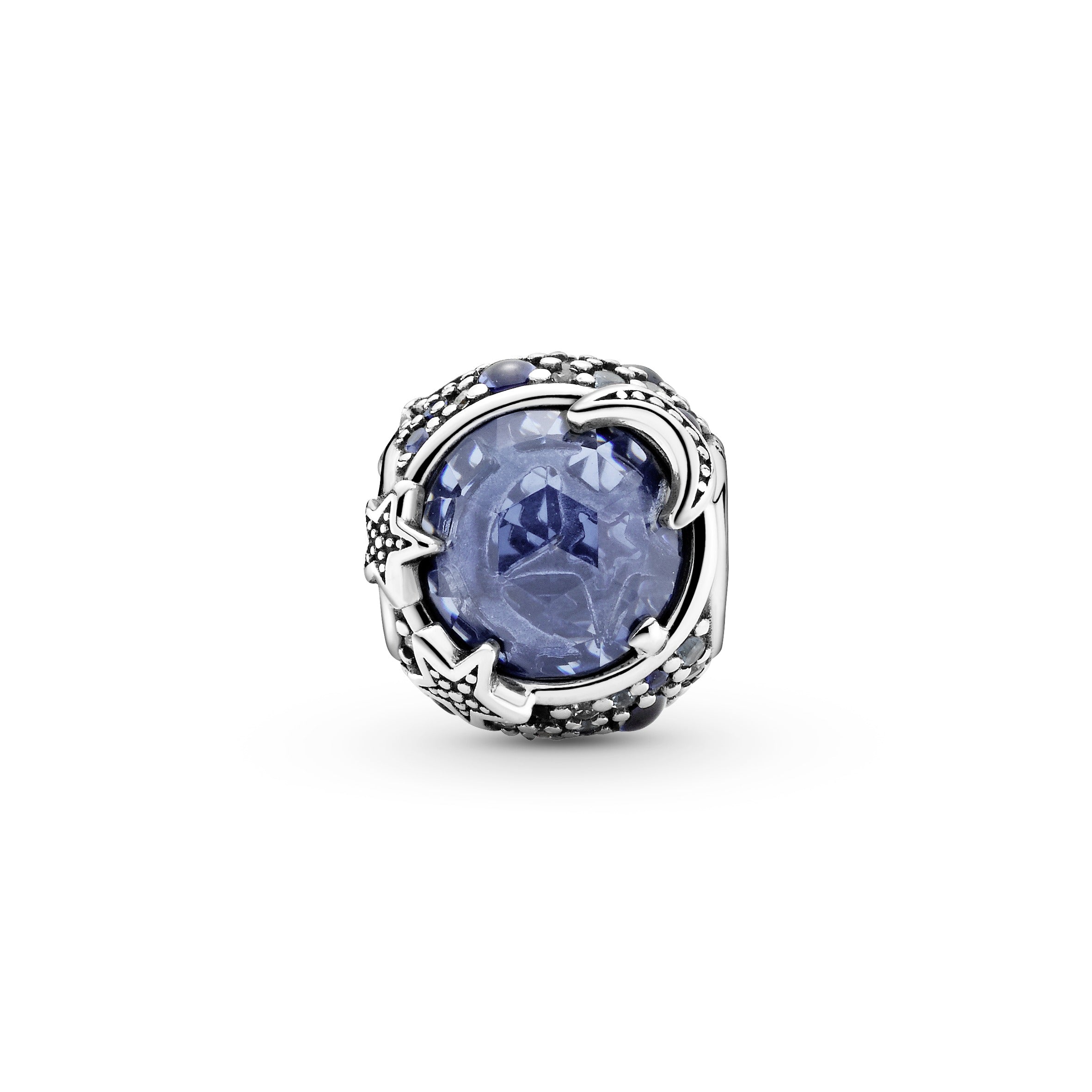 Celestial Blue Sparkling Stars Charm