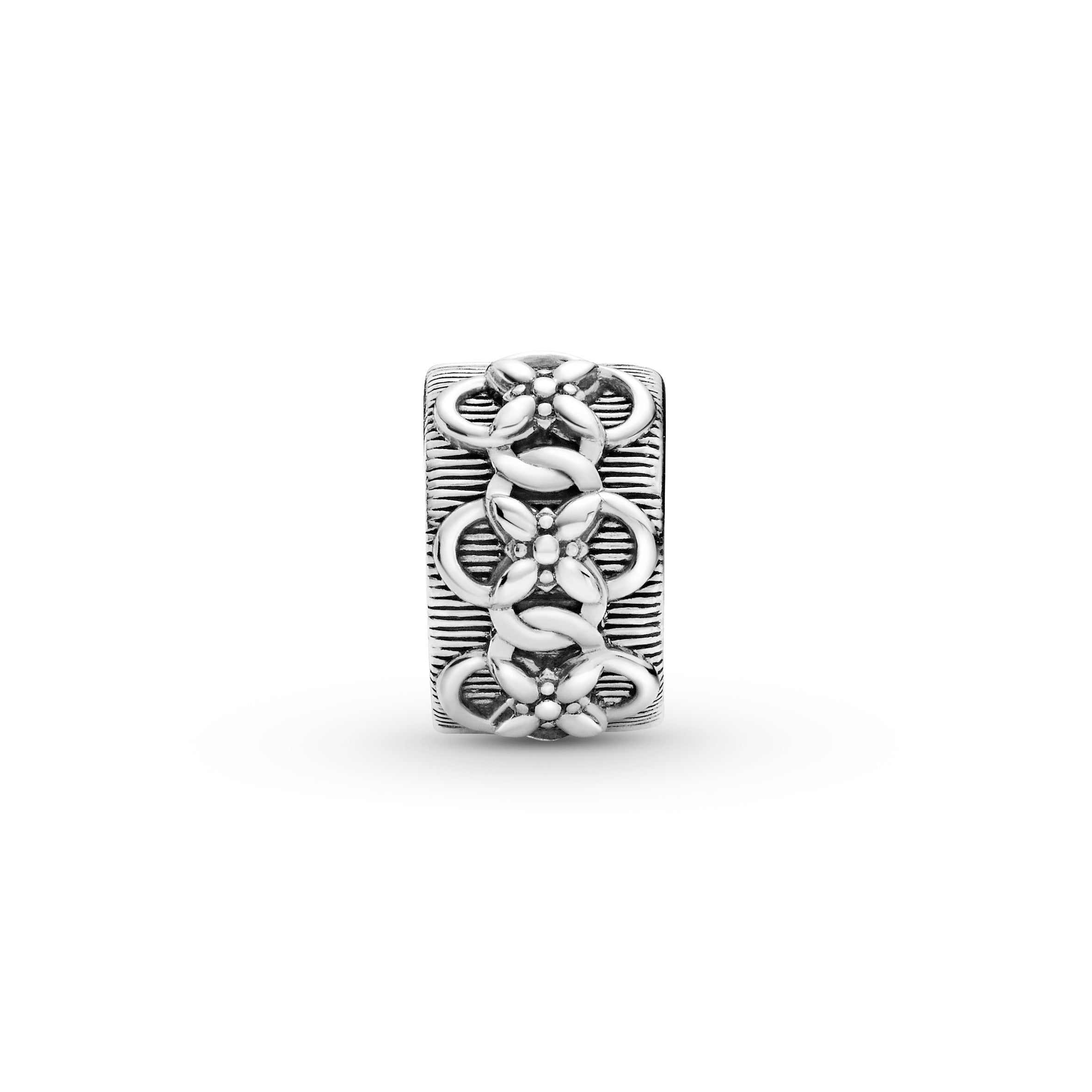 Flower Pattern Clip Charm