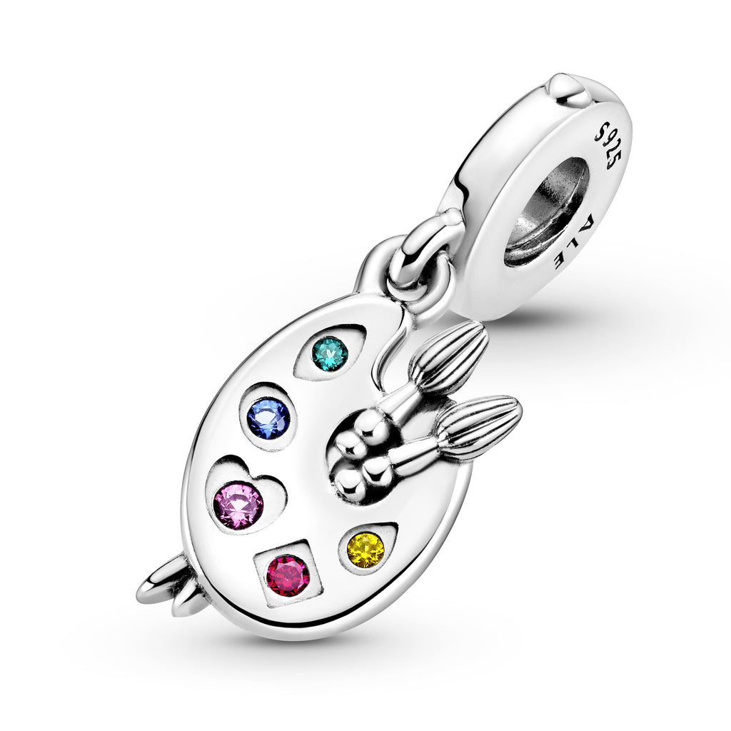 Artist's Palette Dangle Charm
