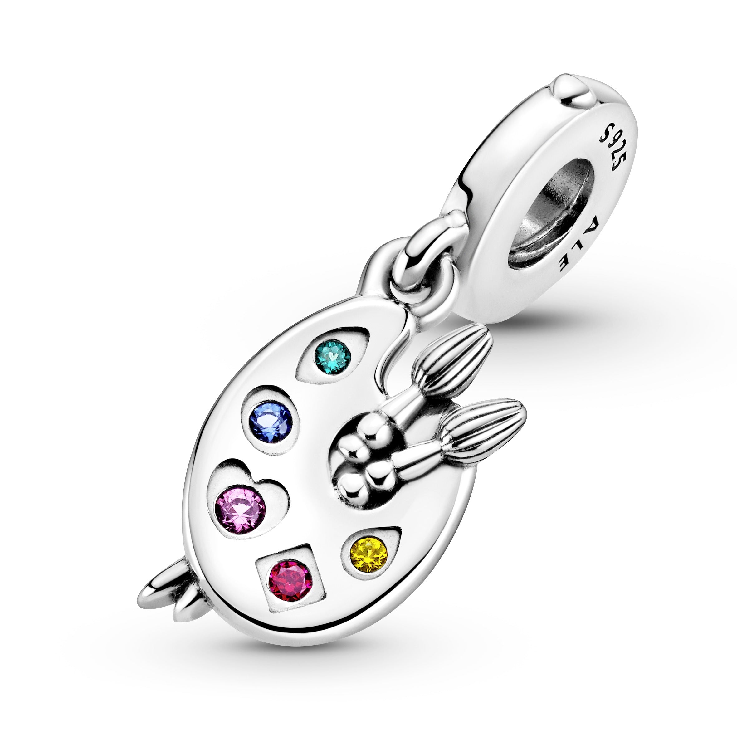 Artist's Palette Dangle Charm