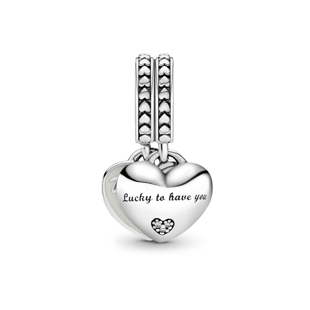 Daughter- & Mother in Law Split Dangle Charm