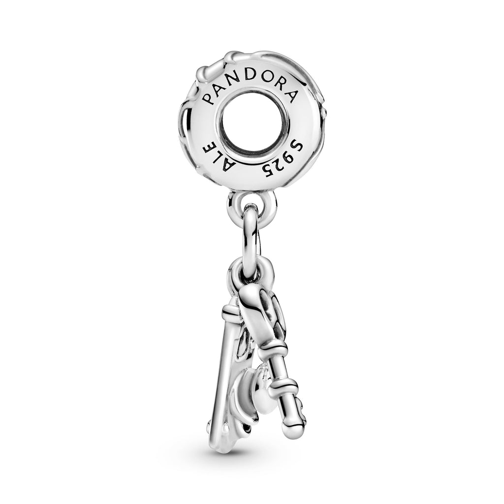 Disney Alice in Wonderland Key & Door Knob Dangle Charm