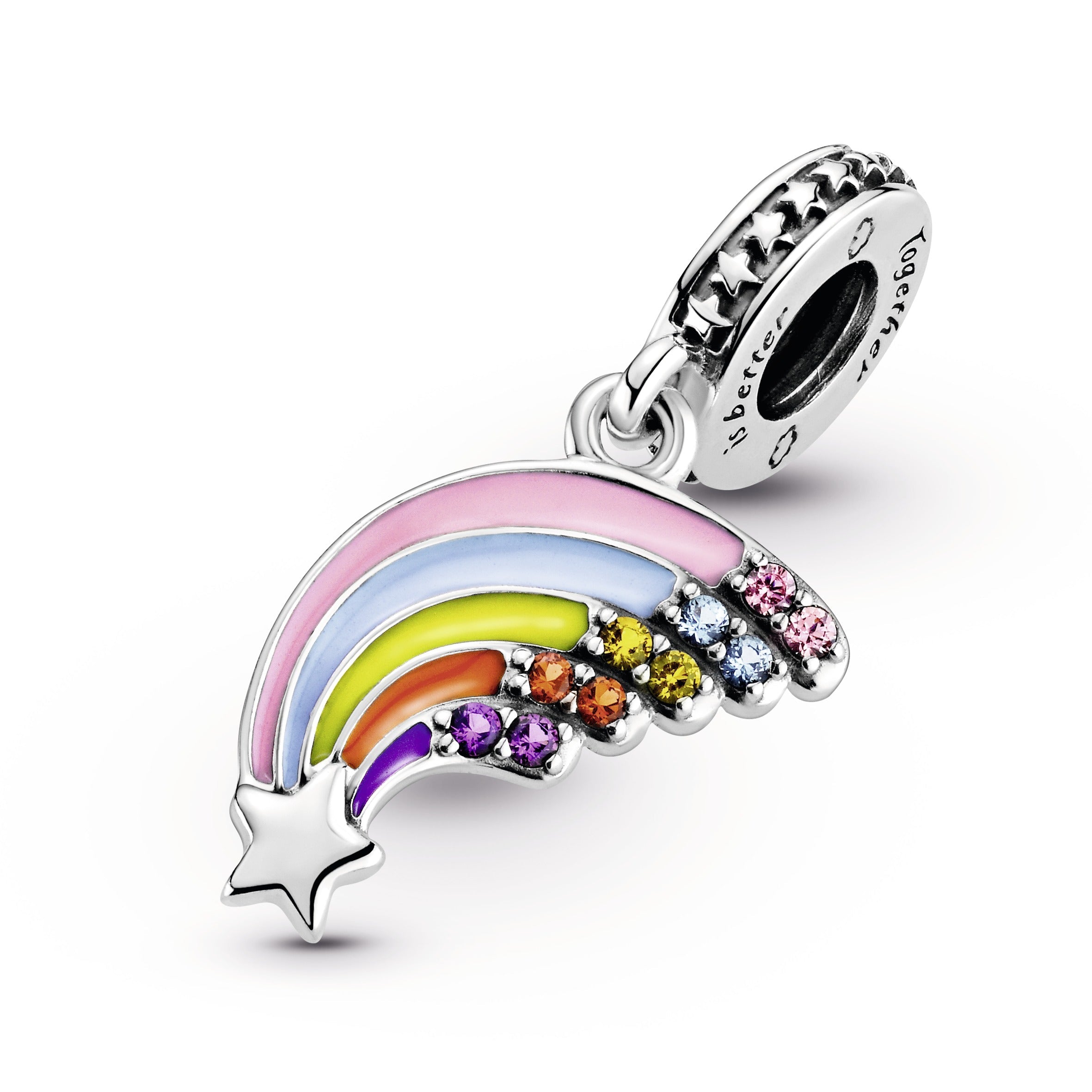 Colourful Rainbow Dangle Charm