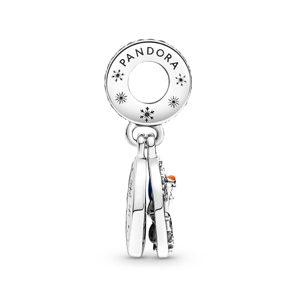 Disney Frozen Snow Olaf Double Dangle Charm