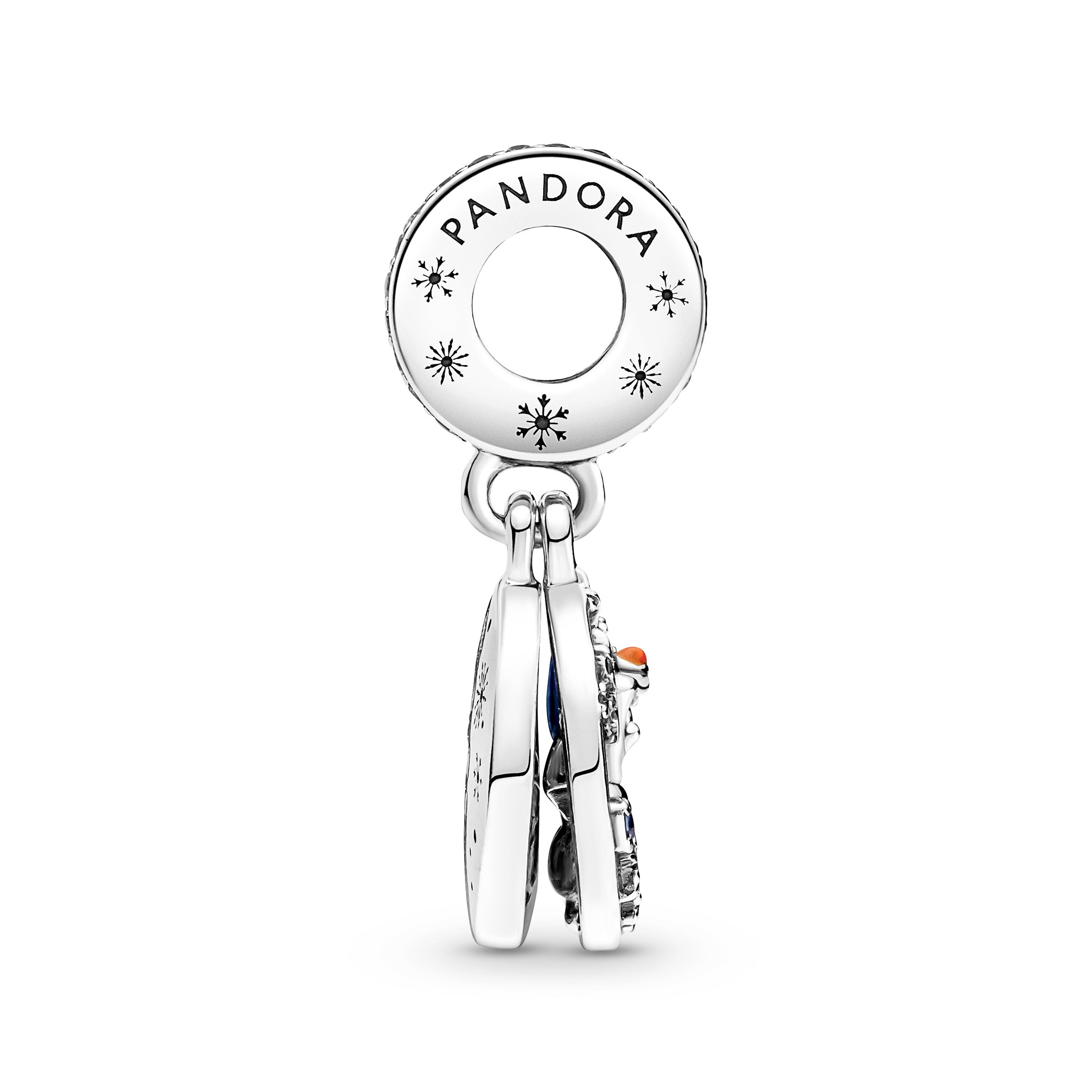 Disney Frozen Snow Olaf Double Dangle Charm