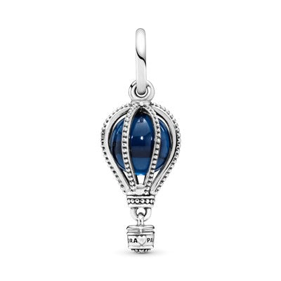 Blue Hot Air Balloon Travel Charm